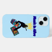 音楽は生きている Case-Mate iPhoneケース (裏面 (横))