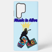 音楽は生きている SAMSUNG GALAXYケース (裏面)
