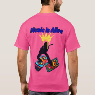 音楽は生きている Tシャツ