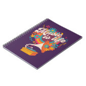 音楽は生命なり ノートブック (左側)