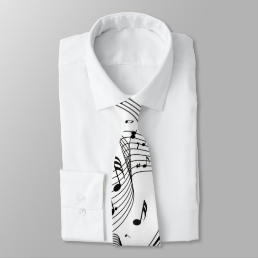 音楽は白黒ネクタイに注意します ネクタイ (タイ)