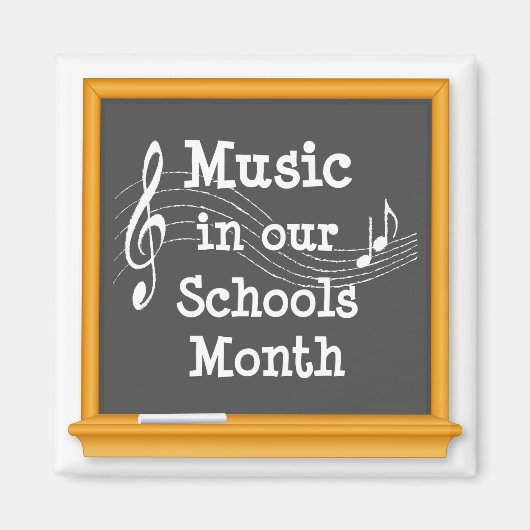 音楽は磁気 マグネット (正面)