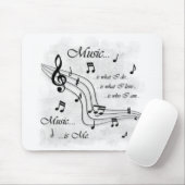 音楽は私です マウスパッド (マウス)