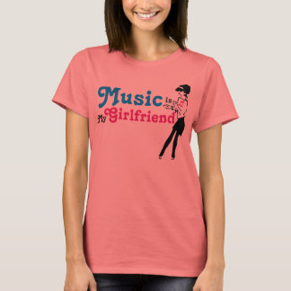 音楽は私のガールフレンド Tシャツ