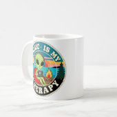 音楽は私のセラピー コーヒーマグカップ (正面左)