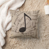 音楽は私のバッグ装飾用クッション クッション (ブランケット)