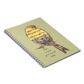 音楽は私の与え魂の翼の鳥 ノートブック (右側)