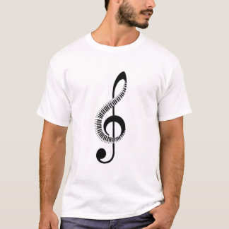音楽は私の人生だ Tシャツ