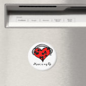 音楽は私の人生の磁石だ マグネット (インサイチュ (食洗機))