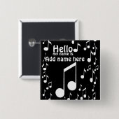 音楽は私の名前だ_ 缶バッジ (正面&裏面)