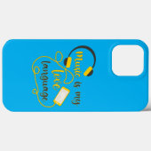 音楽は私の愛する言葉のロマンチックなフレーズである Case-Mate iPhoneケース (裏面 (横))