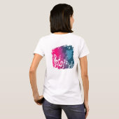 音楽は私の生命です Tシャツ (裏面フル)