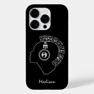 音楽は私の背骨の名前をカスタムするの電話のケースに Case-Mate iPhone 14 PROケース