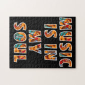 音楽は私の魂のジグソーパズル ジグソーパズル (横)