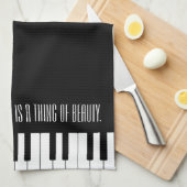 音楽は美しい キッチンタオル (四つ折り)