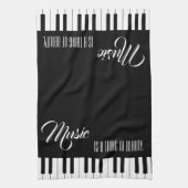 音楽は美しい キッチンタオル (縦)