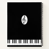 音楽は美しい ノートブック (裏面)