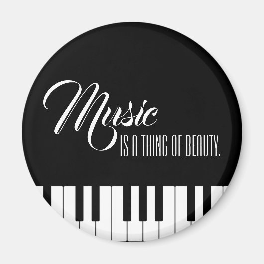 音楽は美しい マグネット (正面)