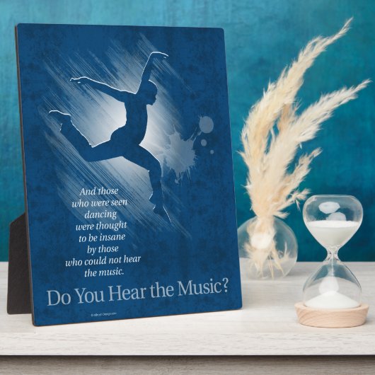 音楽は聞こえるか？ フォトプラーク (側面)