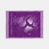 音楽は聞こえるか？ フリースブランケット (正面(横))