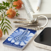 音楽は芸術である キーホルダー (正面右)