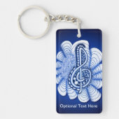 音楽は芸術である キーホルダー (正面)