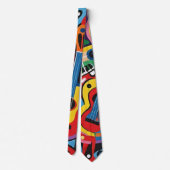 音楽は芸術である ネクタイ (裏面)