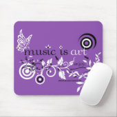 音楽は芸術です マウスパッド (マウス)