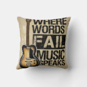 音楽は話します クッション (裏面)
