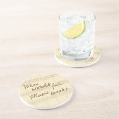 音楽は話します コースター (側面)