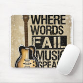 音楽は話します マウスパッド (マウス)