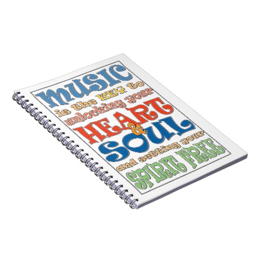 音楽は鍵 ノートブック (右側)