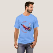 音楽は魂を潤す。 Tシャツ (正面フル)