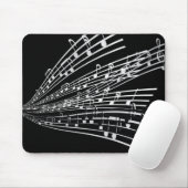 音楽は~の音符の記号に注意します マウスパッド (マウス)