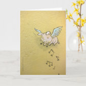 音楽もしは愛の源である カード (黄色い花)