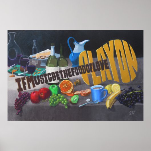 音楽もしは愛の糧である ポスター (正面)