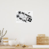 音楽も人生もない。 ポスター (キッチン)