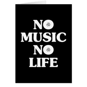 音楽も命も無い