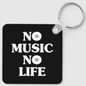 音楽も命も無い キーホルダー (裏面)