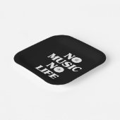 音楽も命も無い ペーパープレート (傾斜あり)