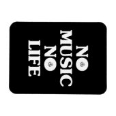 音楽も命も無い マグネット (横)