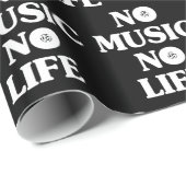 音楽も命も無い ラッピングペーパー (ロールコーナー)