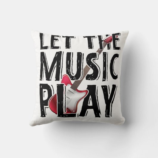 音楽をエレキ遊ターにする クッション (裏面)