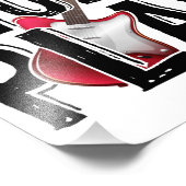 音楽をエレキ遊ターにする フォトプリント            (角)