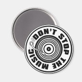 音楽をストップ聞くな マグネット (正面/裏面)