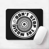 音楽をストップ マウスパッド (マウス)