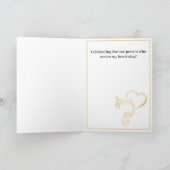 音楽をテーマにしたハッピーアニバーサリーカード カード (内部)