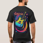 音楽をテーマにしたTシャ祝ツ- The Sound of Sty Tシャツ (裏面)