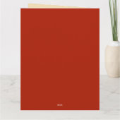 音楽をビクトリアン発表するクリスマスの妖精 カード (裏面)