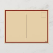 音楽をビクトリアン発表するクリスマスの妖精 シーズンポストカード (裏面)